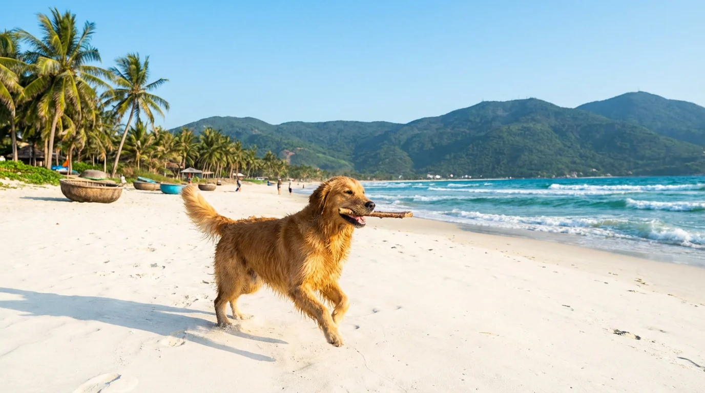 Da Nang pet-friendly beach